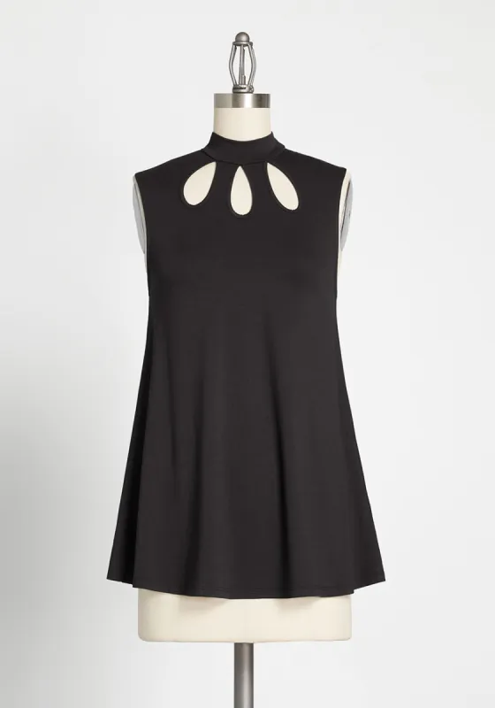 Chic Peek Keyhole Tunic sold by Modcloth