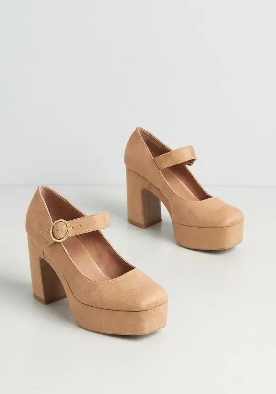 Pursuit of Passion Platform Heel made by Chinese Laundry