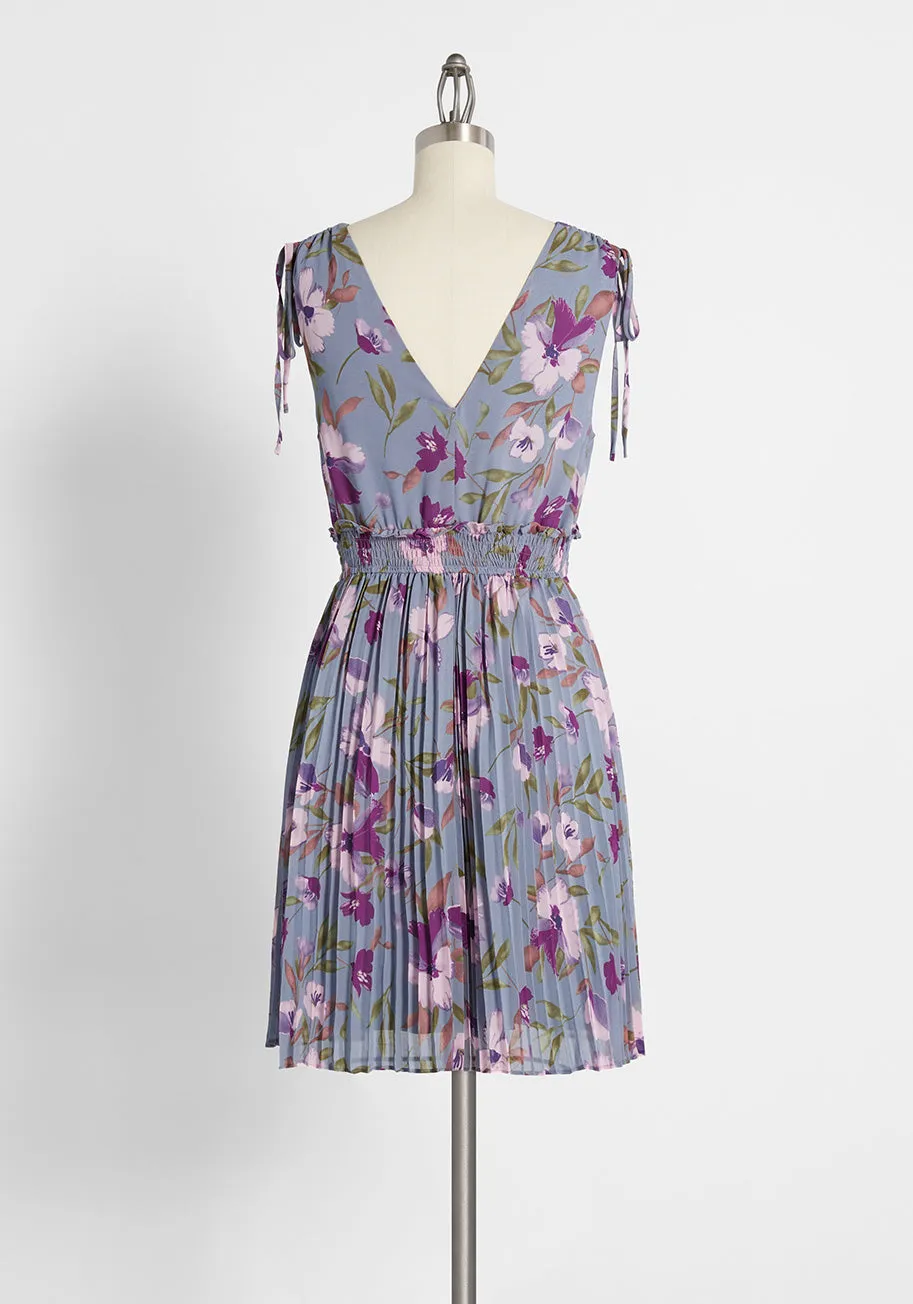 Shoulder to Tie On Mini Dress sold by Modcloth product image thumbnail 2