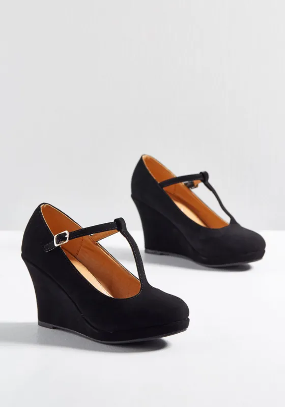 Dashing to Dinner Wedge sold by Modcloth