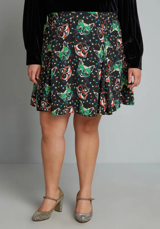 Stay Sassy Skater Skirt sold by Modcloth