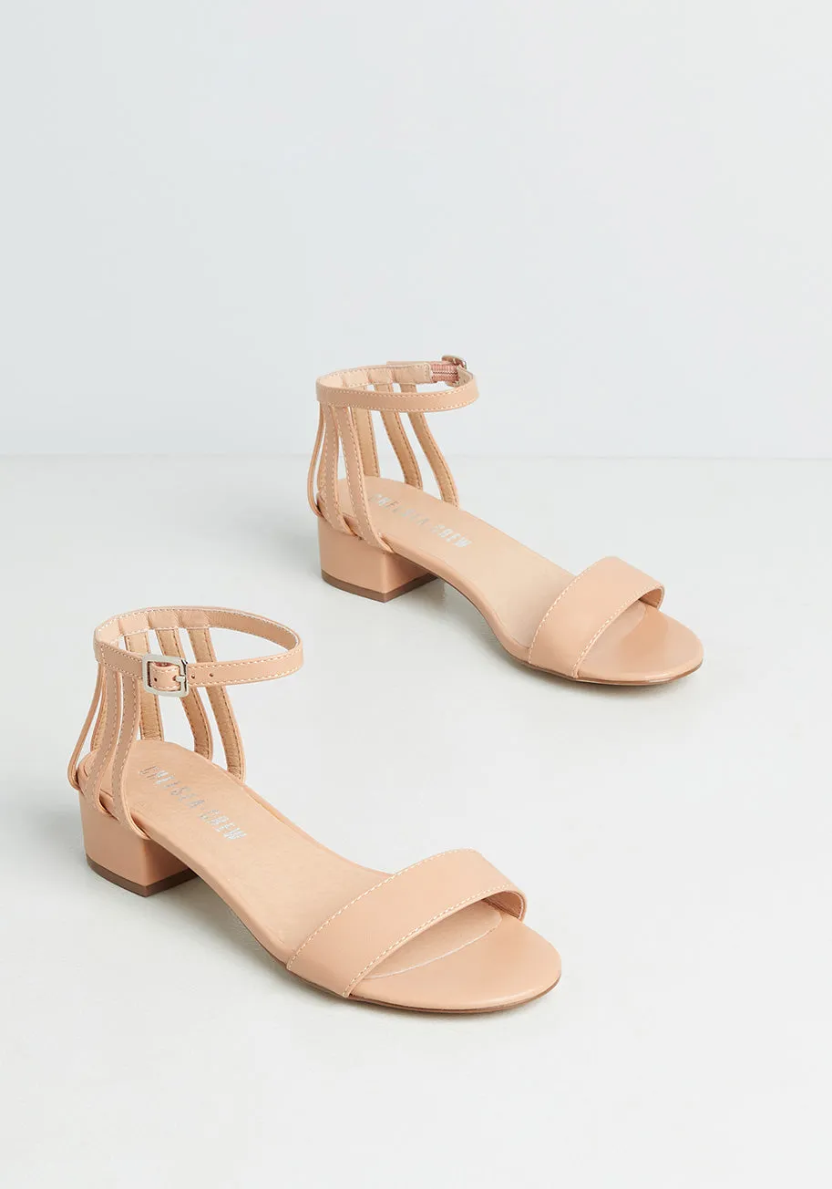 Always a Pleasure Sandal sold by Modcloth