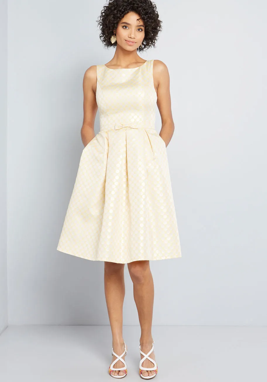 Polish Aplenty Fit and Flare Dress sold by Modcloth product image thumbnail 2