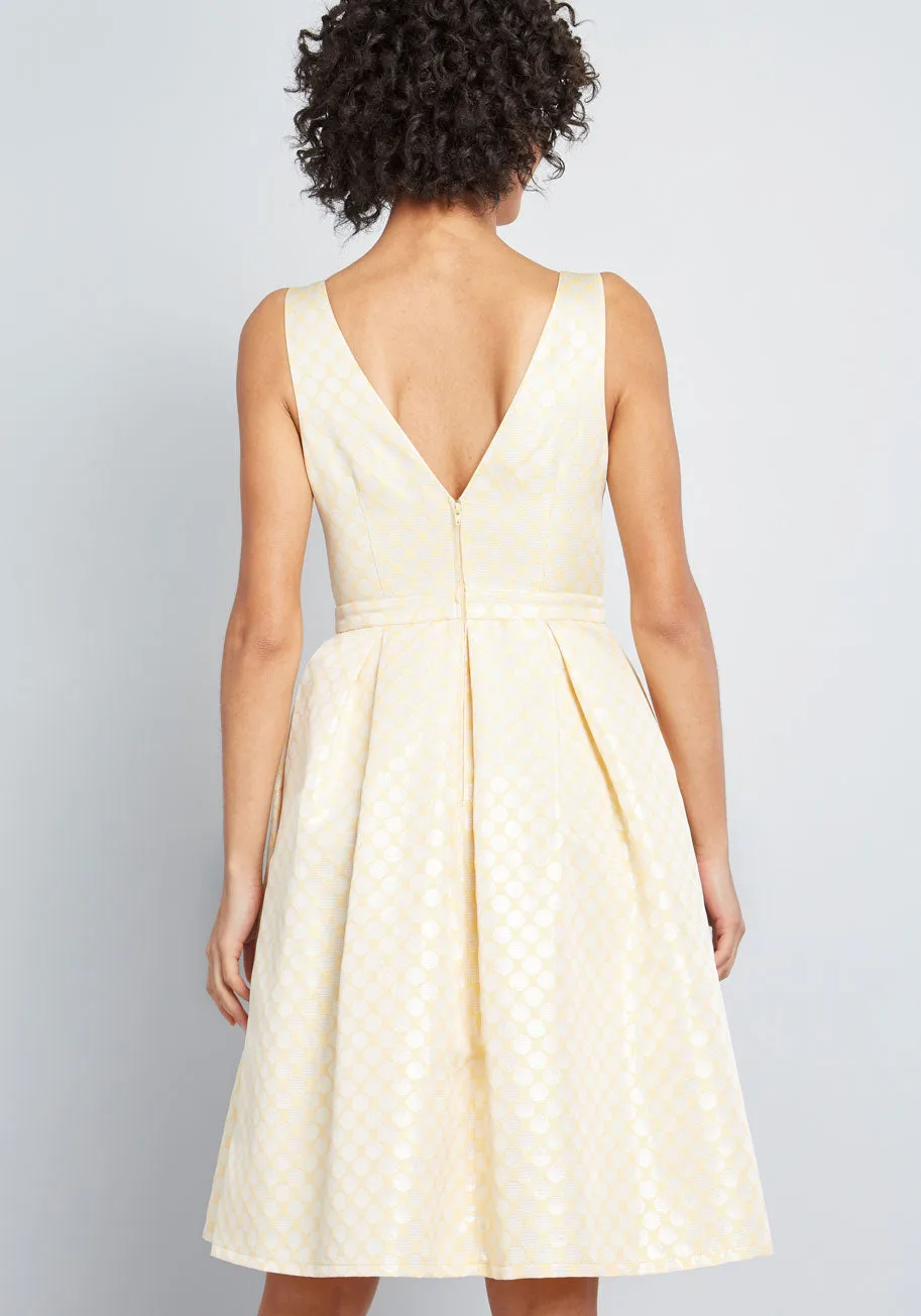 Polish Aplenty Fit and Flare Dress sold by Modcloth product image thumbnail 3