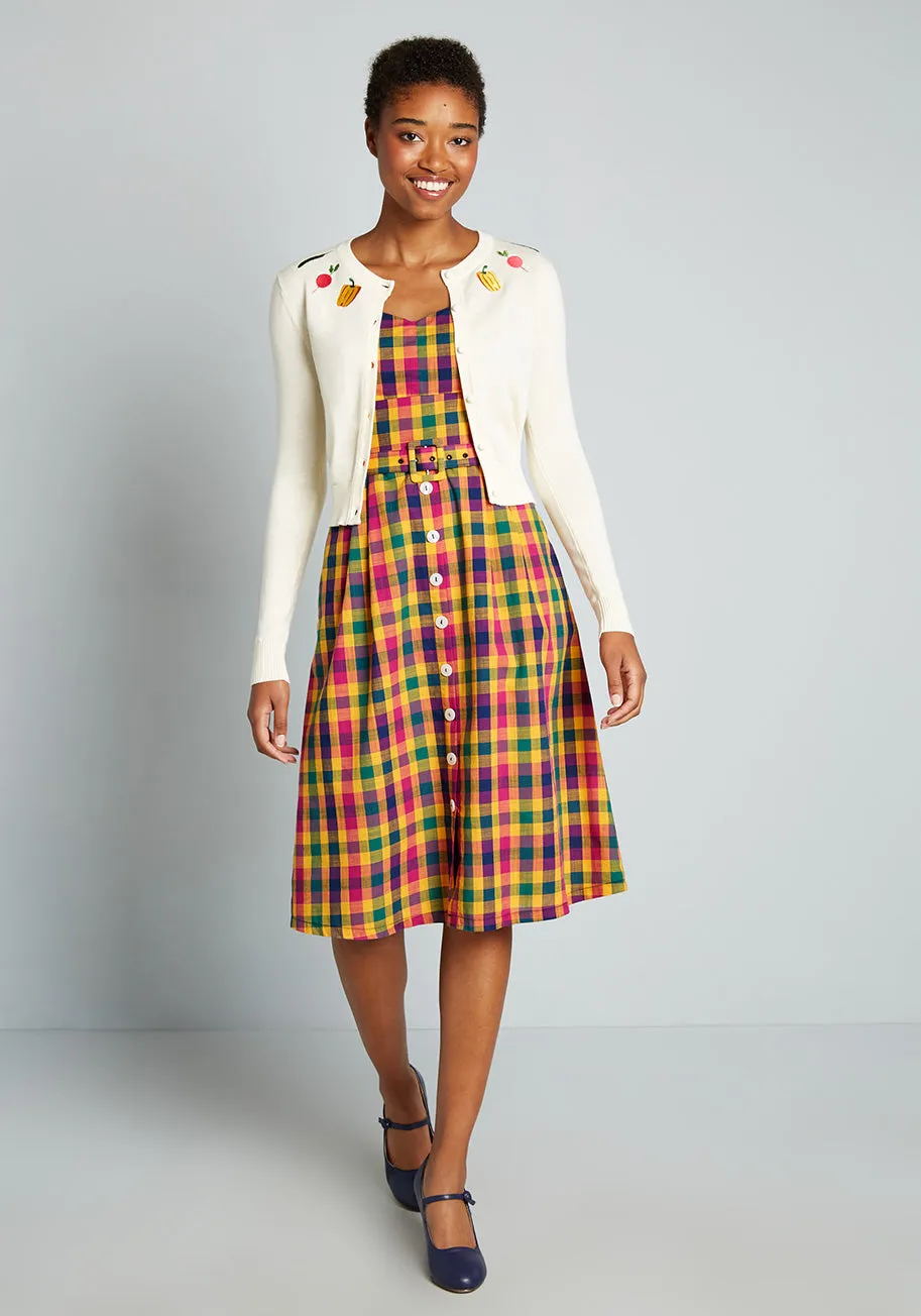 Check My Pulse Fit and Flare Dress sold by Modcloth product image thumbnail 3