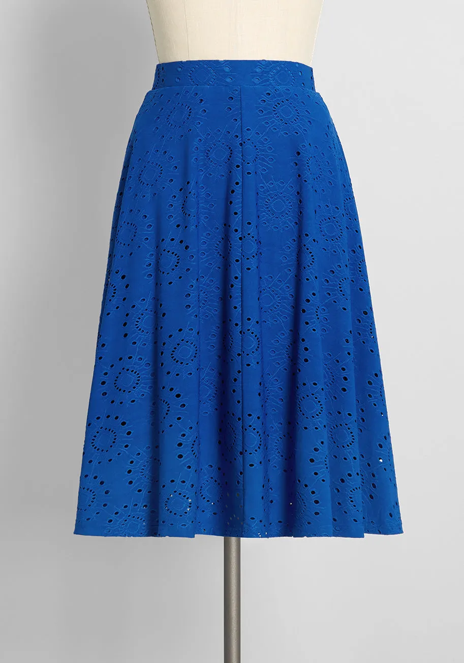 Preferred Perfection A-Line Skirt sold by Modcloth