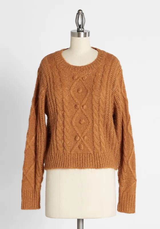 Got A Lot to Bobble About Sweater sold by Modcloth