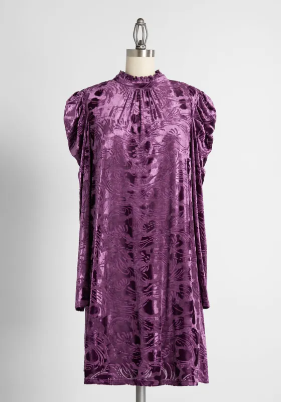 In With the Nouveau Shift Dress sold by Modcloth