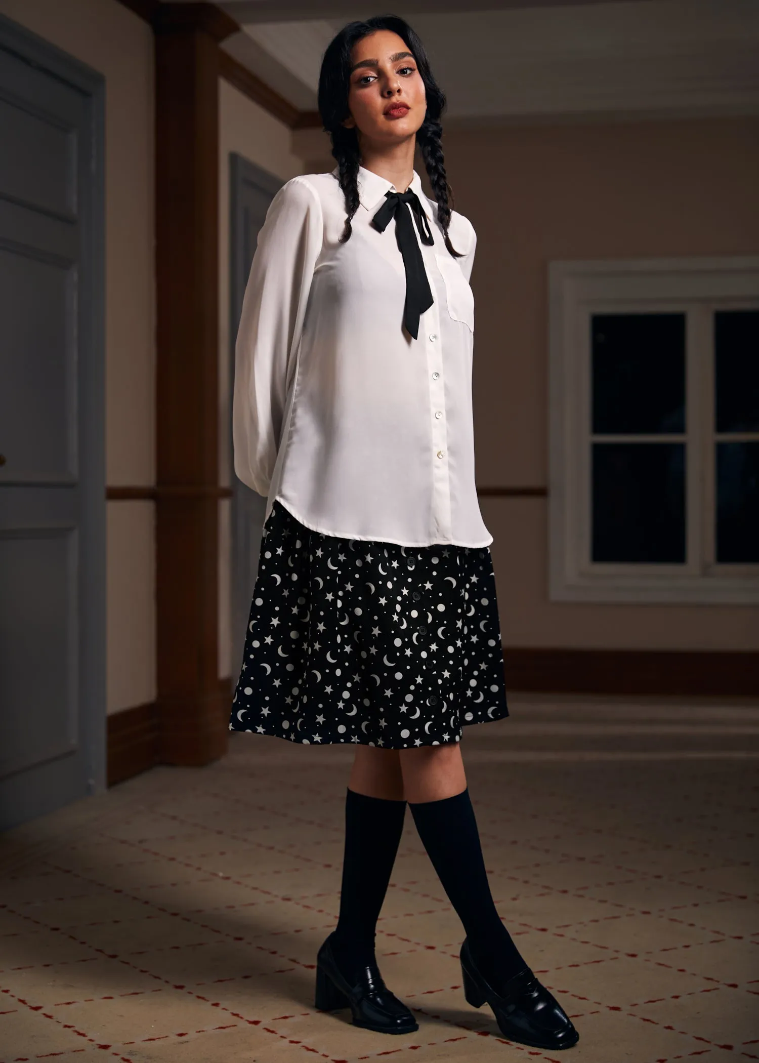 Enchanted Evening Collared Blouse sold by Modcloth product image thumbnail 3