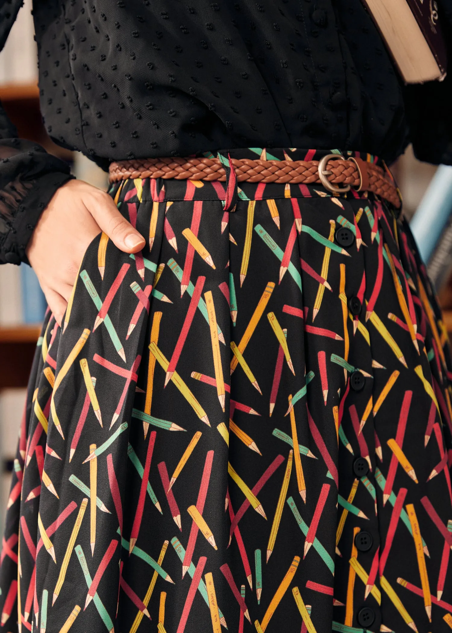 Bookstore's Best Skirt sold by Modcloth product image thumbnail 5