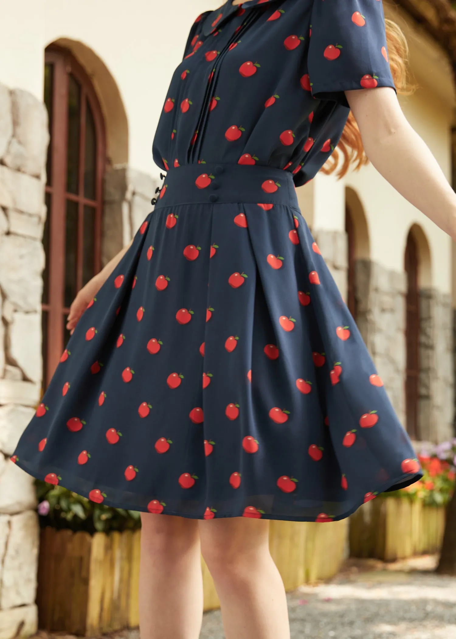 Always an Antique High Waisted A-Line Skirt sold by Modcloth product image thumbnail 3