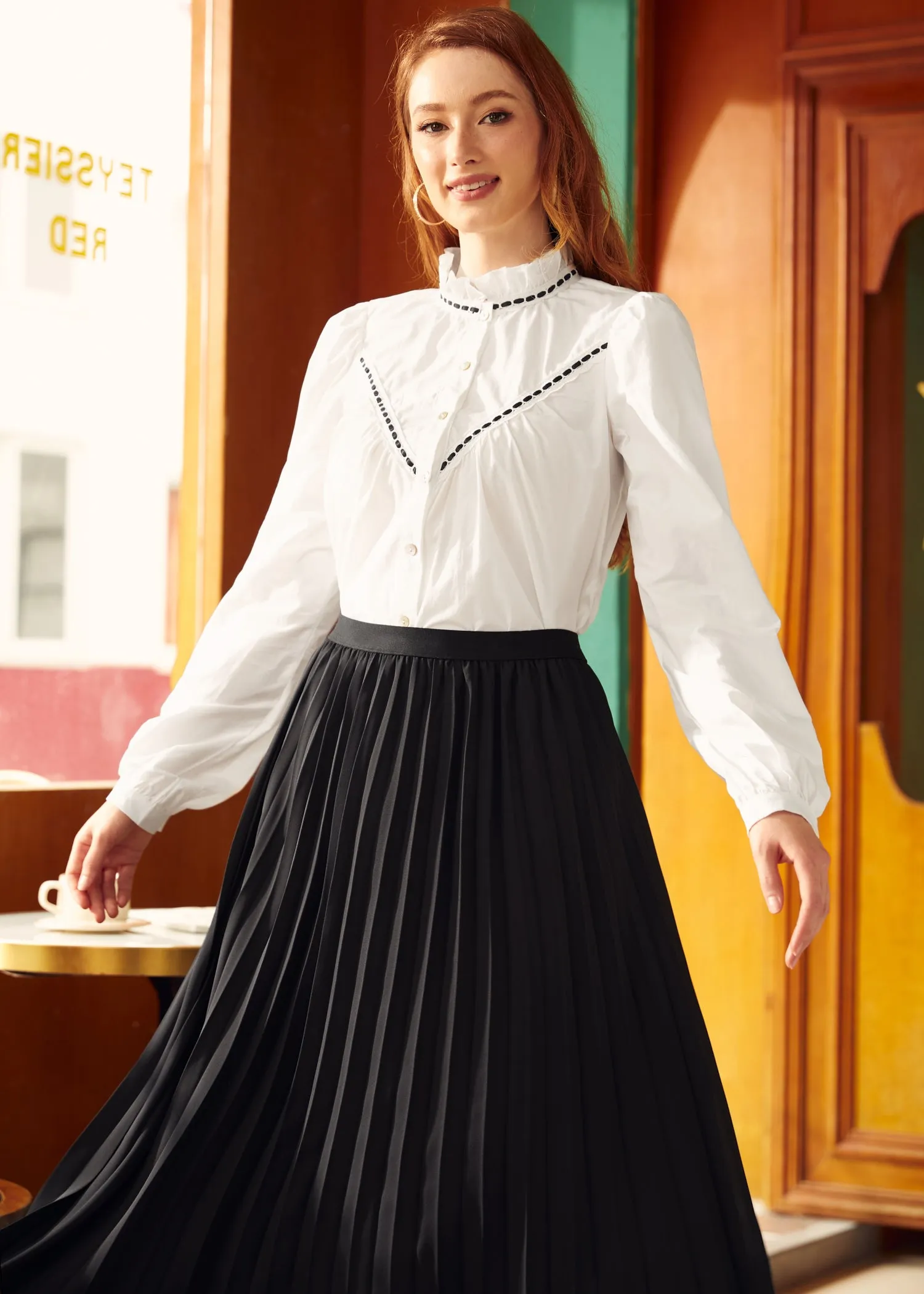 Whispering Sweet Nothings Blouse sold by Modcloth product image thumbnail 4