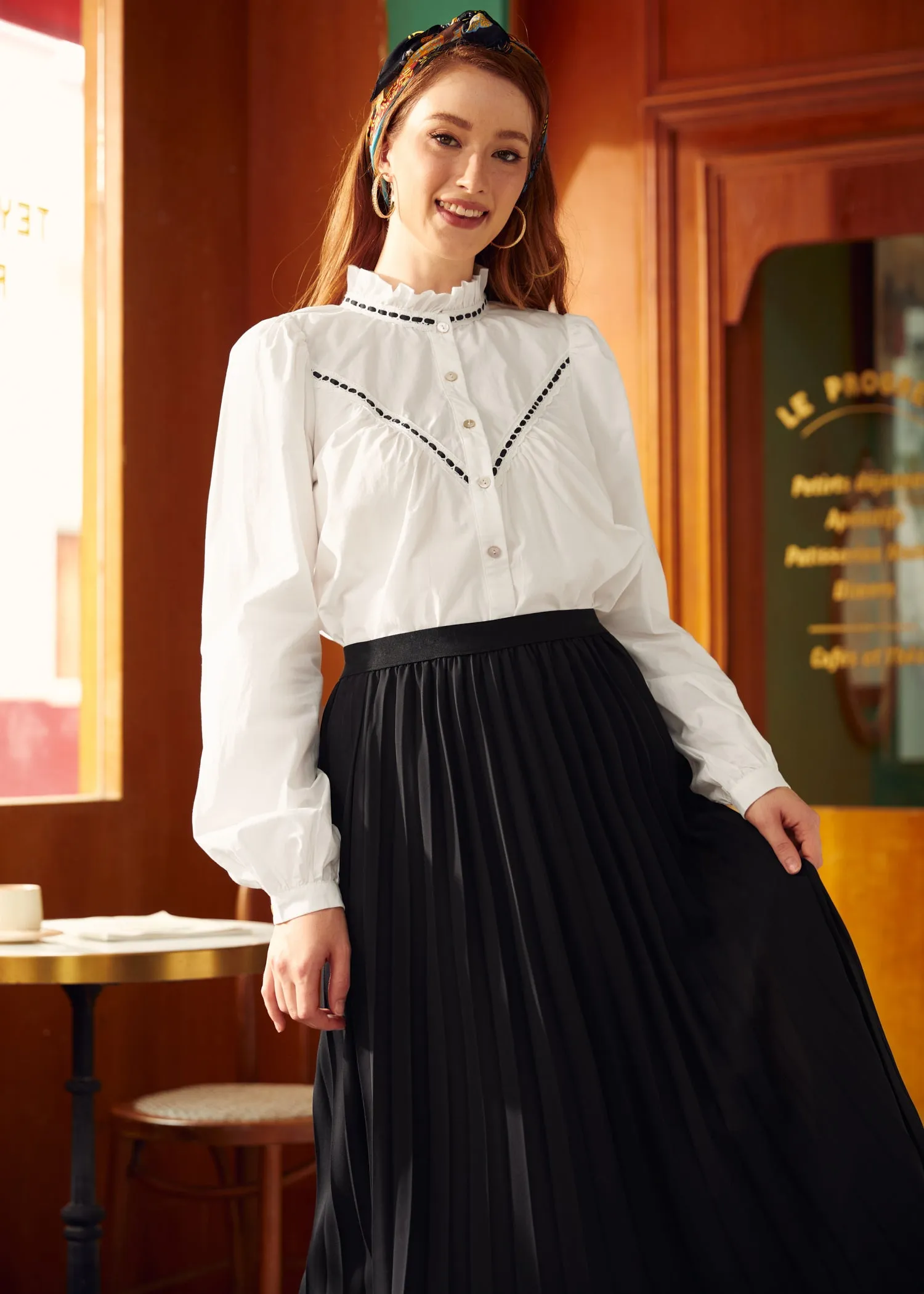 Whispering Sweet Nothings Blouse sold by Modcloth product image thumbnail 3