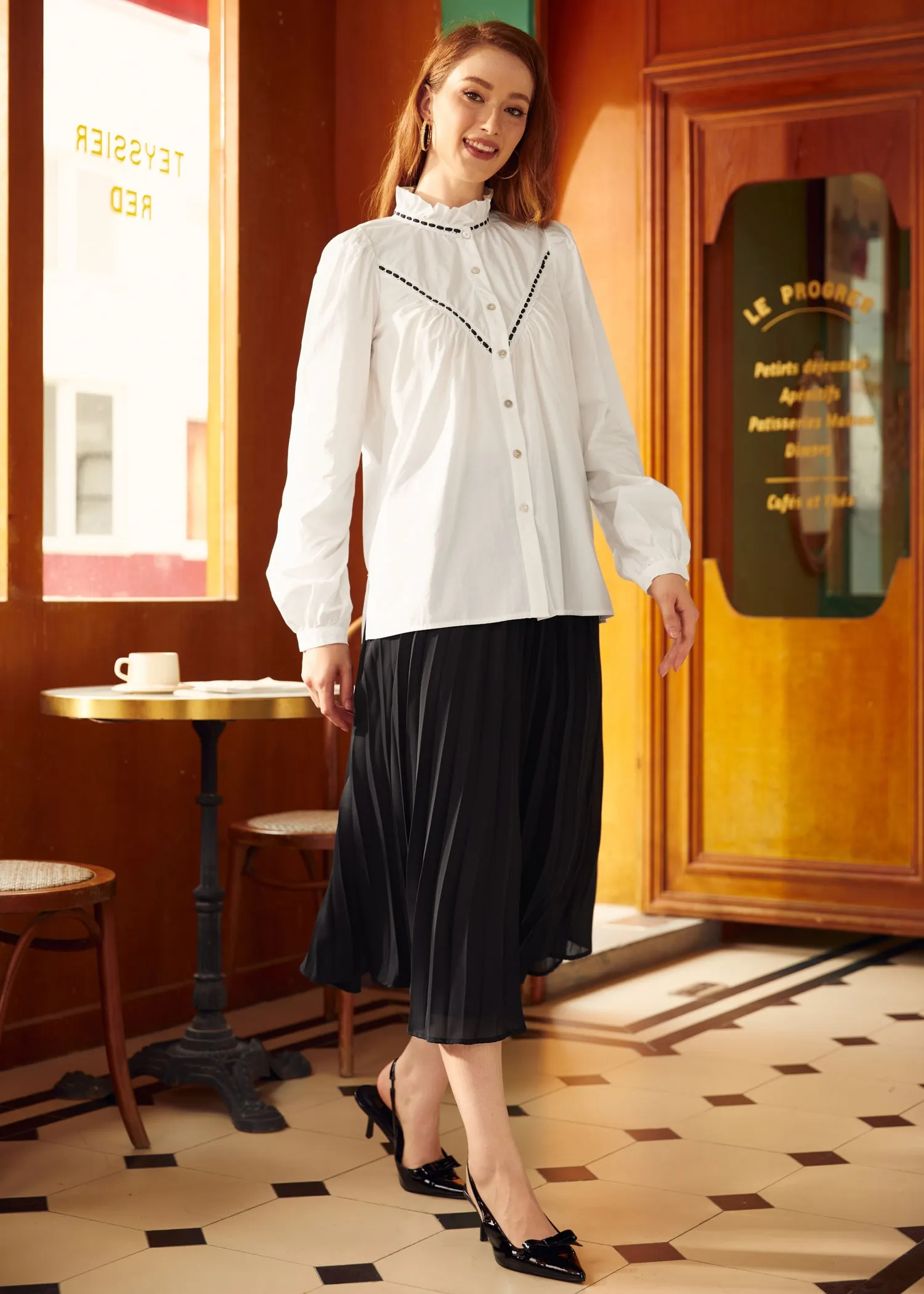 Whispering Sweet Nothings Blouse sold by Modcloth product image thumbnail 2