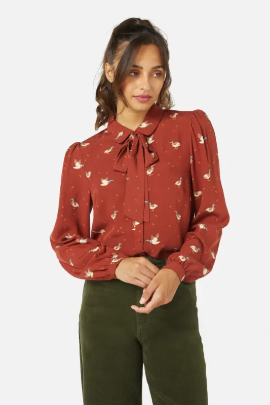 Duck Blouse made by Modcloth