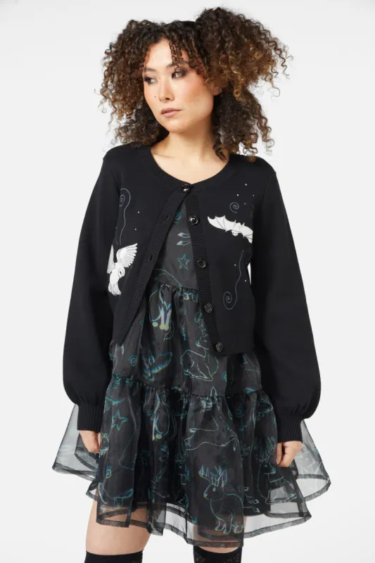Night Flight Cardigan sold by Modcloth