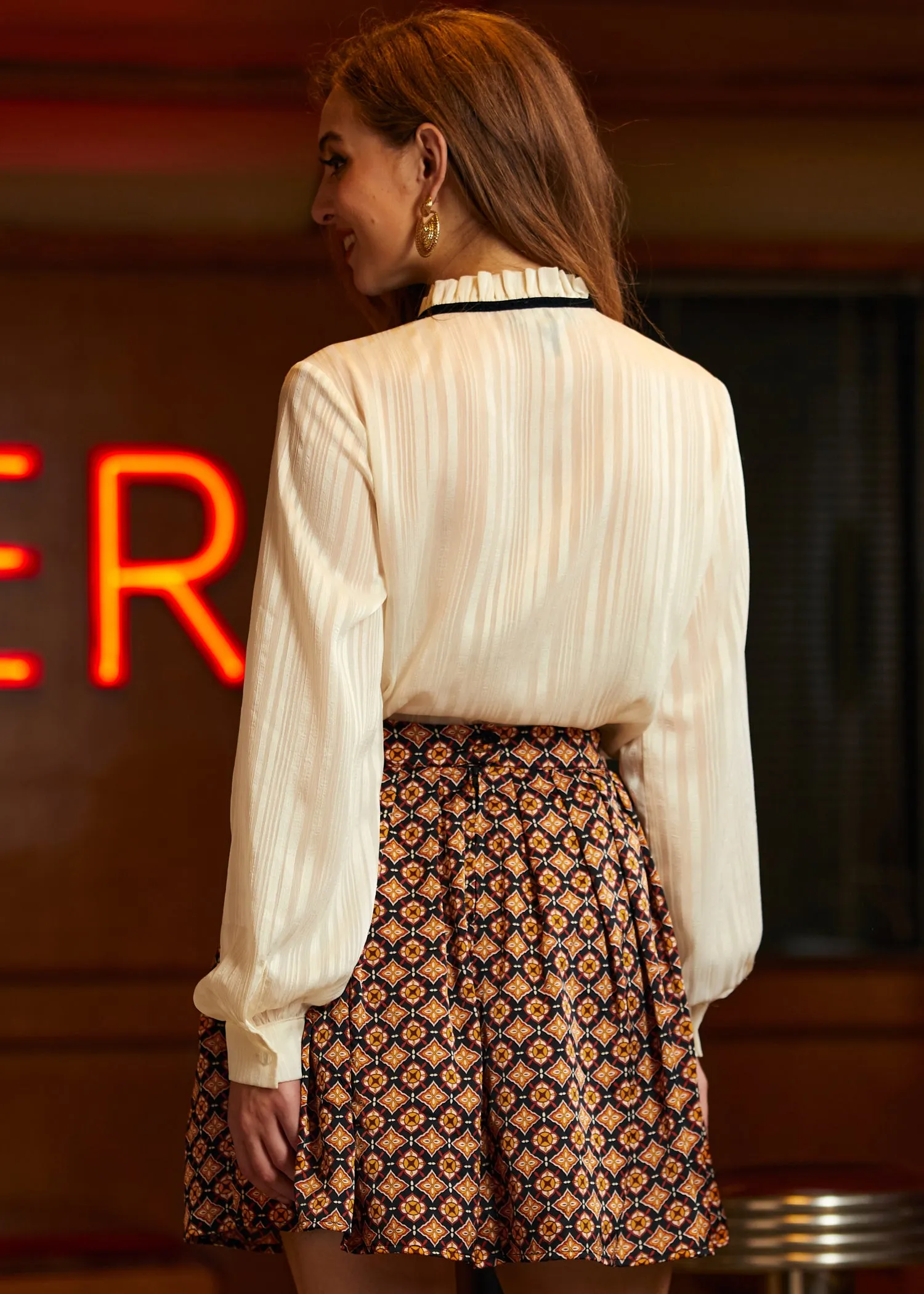 Match Made in Heaven Balloon Sleeve Blouse sold by Modcloth product image thumbnail 5