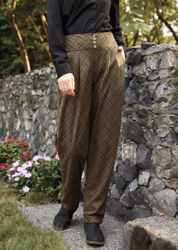 Once Upon a Twirl Pleated Trouser (Final Sale) sold by Modcloth