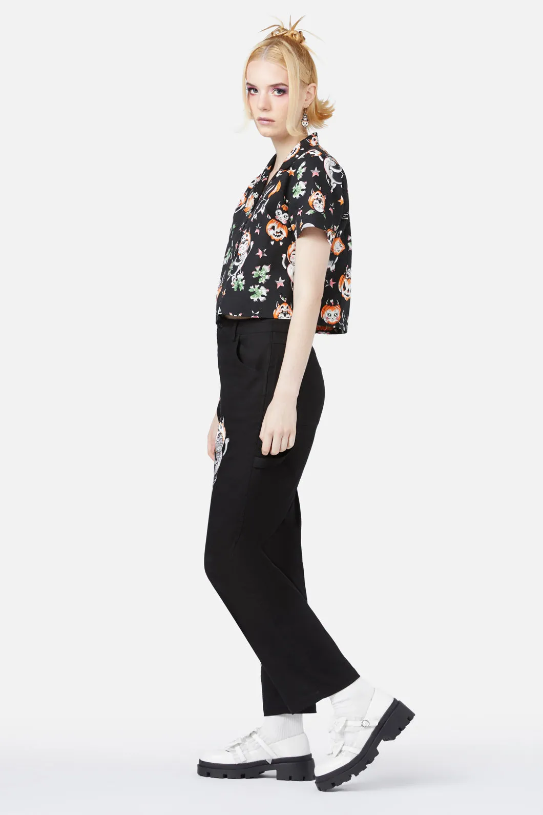 Pumpkin Patch Kitty Blouse sold by Modcloth product image thumbnail 4