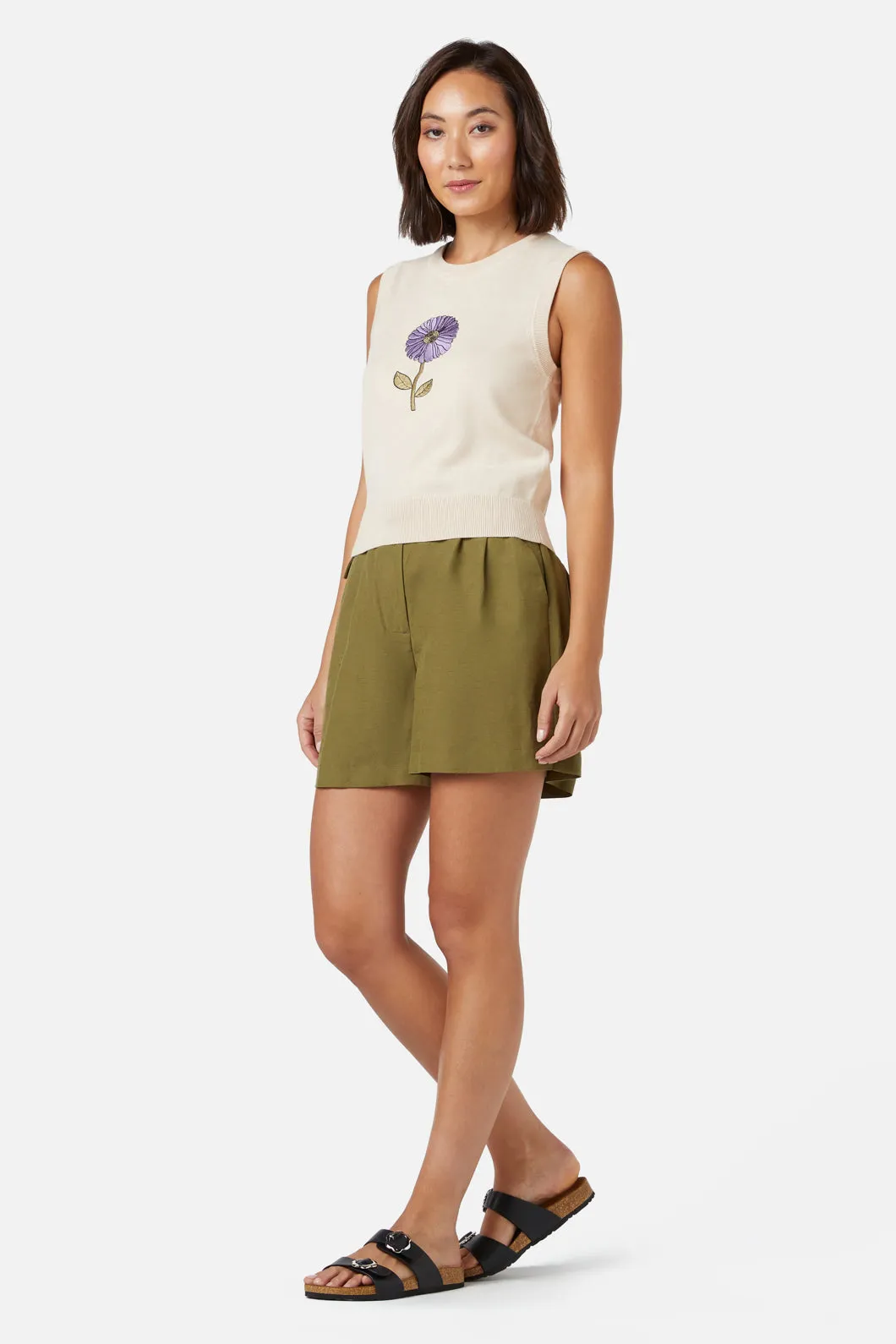 Fresh Blooms Embroidered Sweater Vest sold by Modcloth product image thumbnail 3