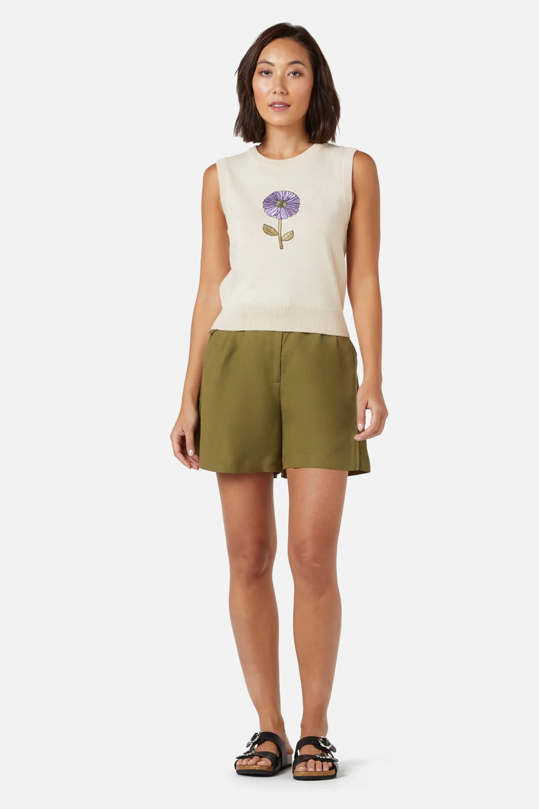 Fresh Blooms Embroidered Sweater Vest sold by Modcloth product image thumbnail 2