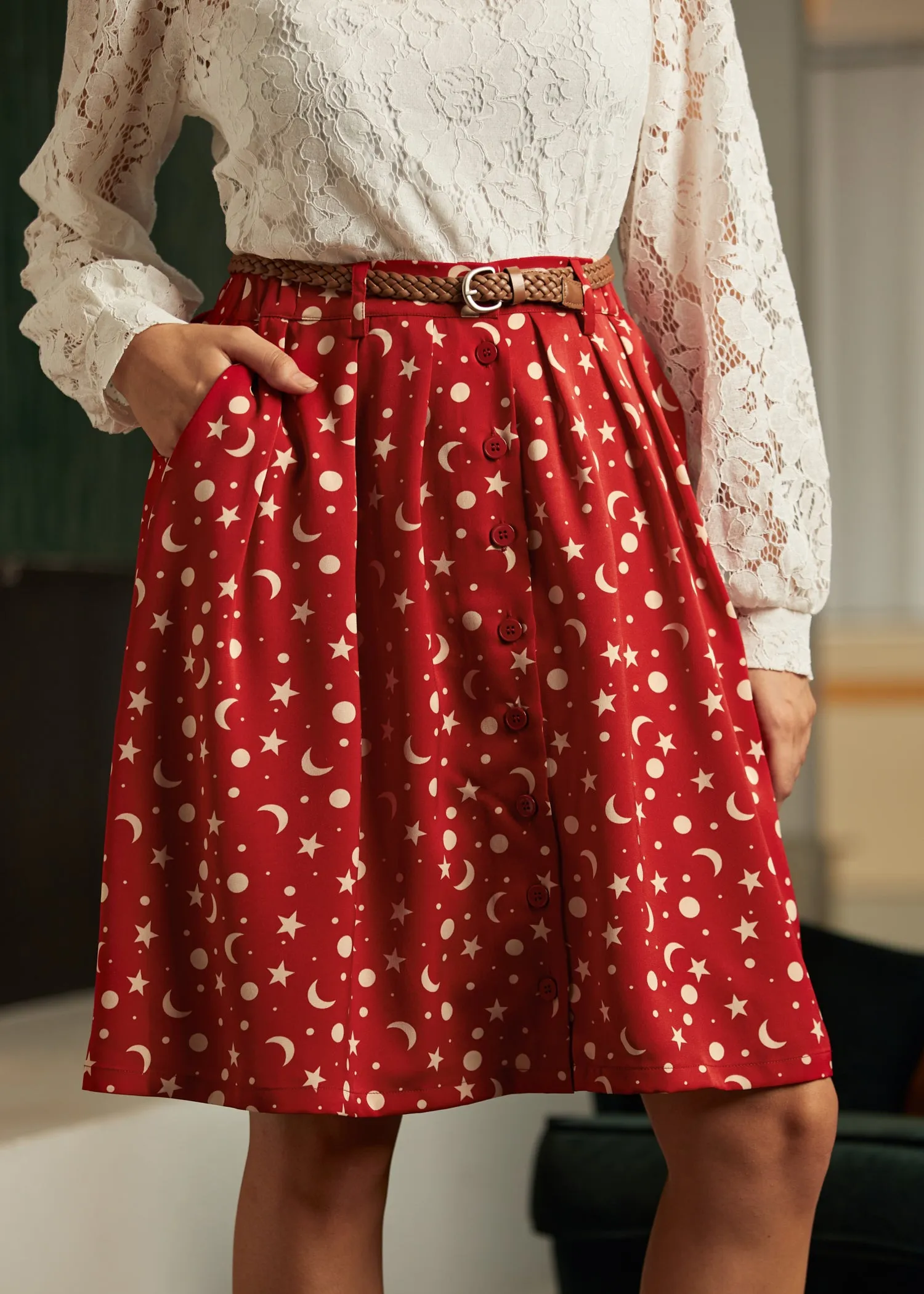 Bookstore's Best Skirt sold by Modcloth product image thumbnail 4