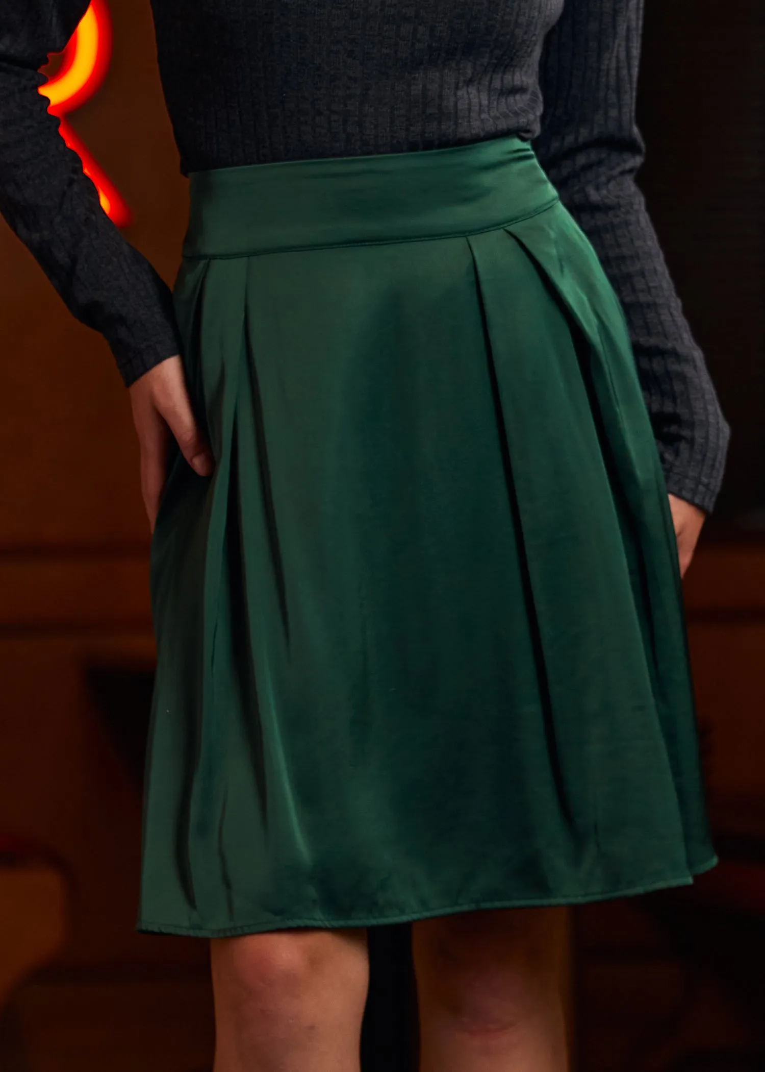 Everyday Enchantment Pleated Skirt sold by Modcloth product image thumbnail 2