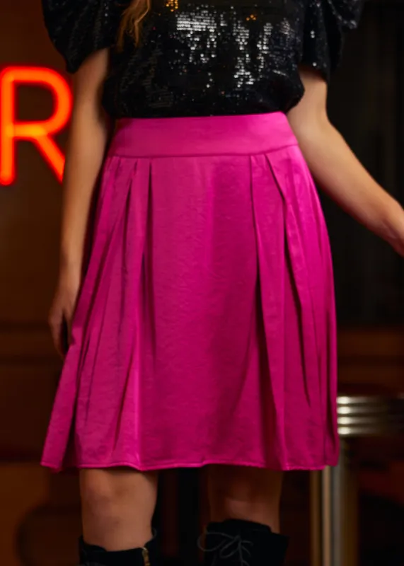 Everyday Enchantment Pleated Skirt sold by Modcloth