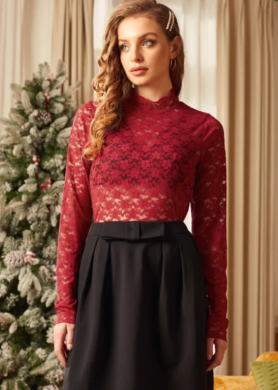 Timeless Twilight Era Long Sleeve Top made by Modcloth