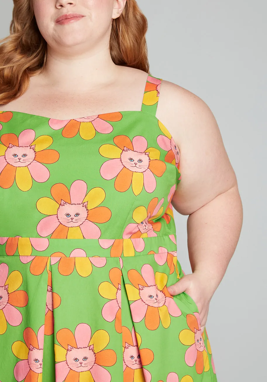 ModCloth x Marisol Muro Nothing Beats Pleats Fit And Flare Dress sold by Modcloth product image thumbnail 5