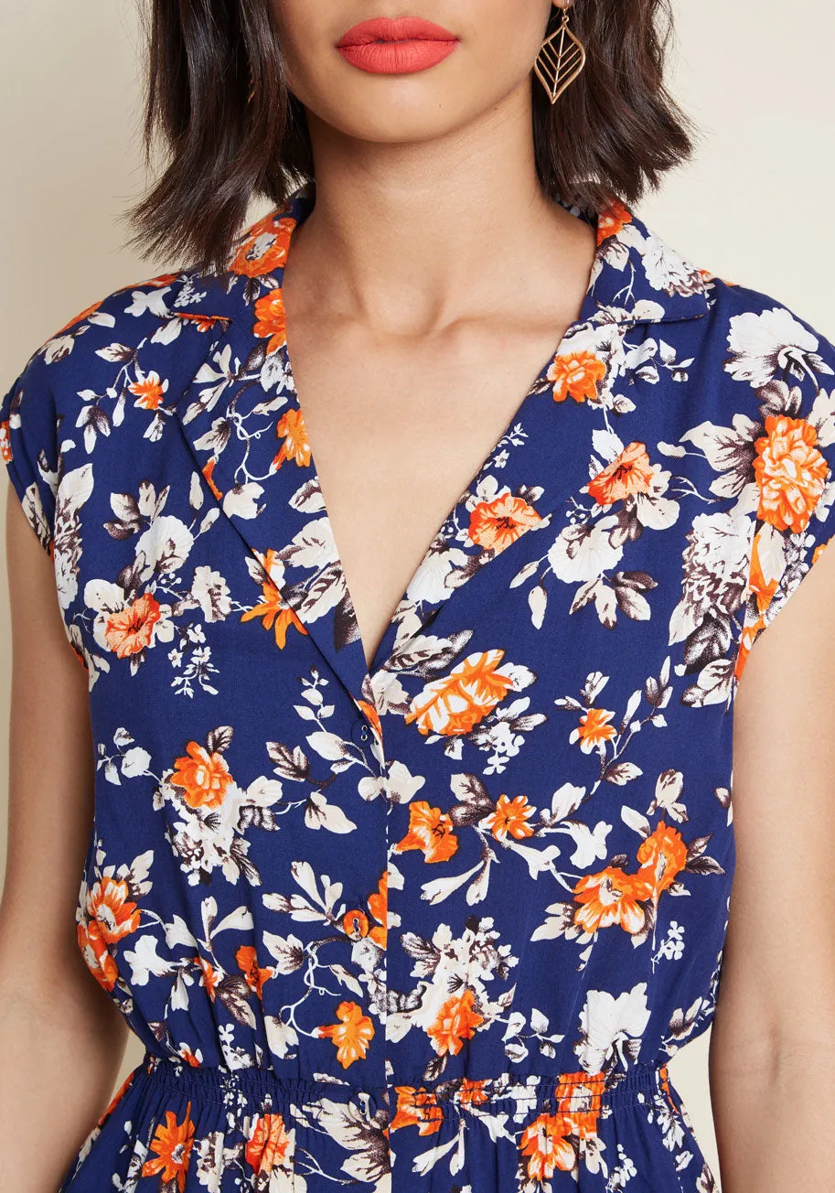 Read It and Steep Romper in Garden sold by Modcloth product image thumbnail 5