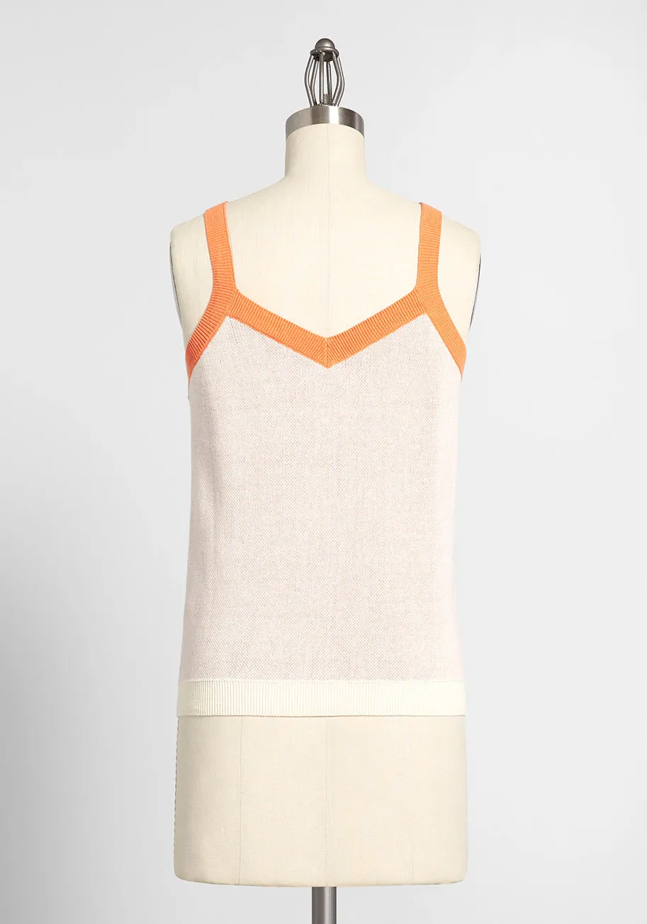 Nostalgic Bliss Knit Tank Top sold by Modcloth product image thumbnail 2