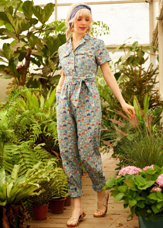 Mushroom About Town Jumpsuit sold by Modcloth