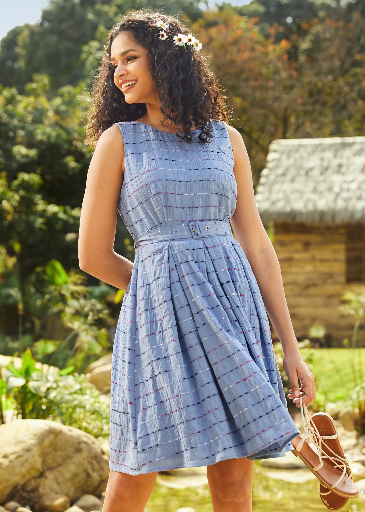 Sailor's Reverie Fit & Flare Dress (Final Sale) sold by Modcloth product image thumbnail 2