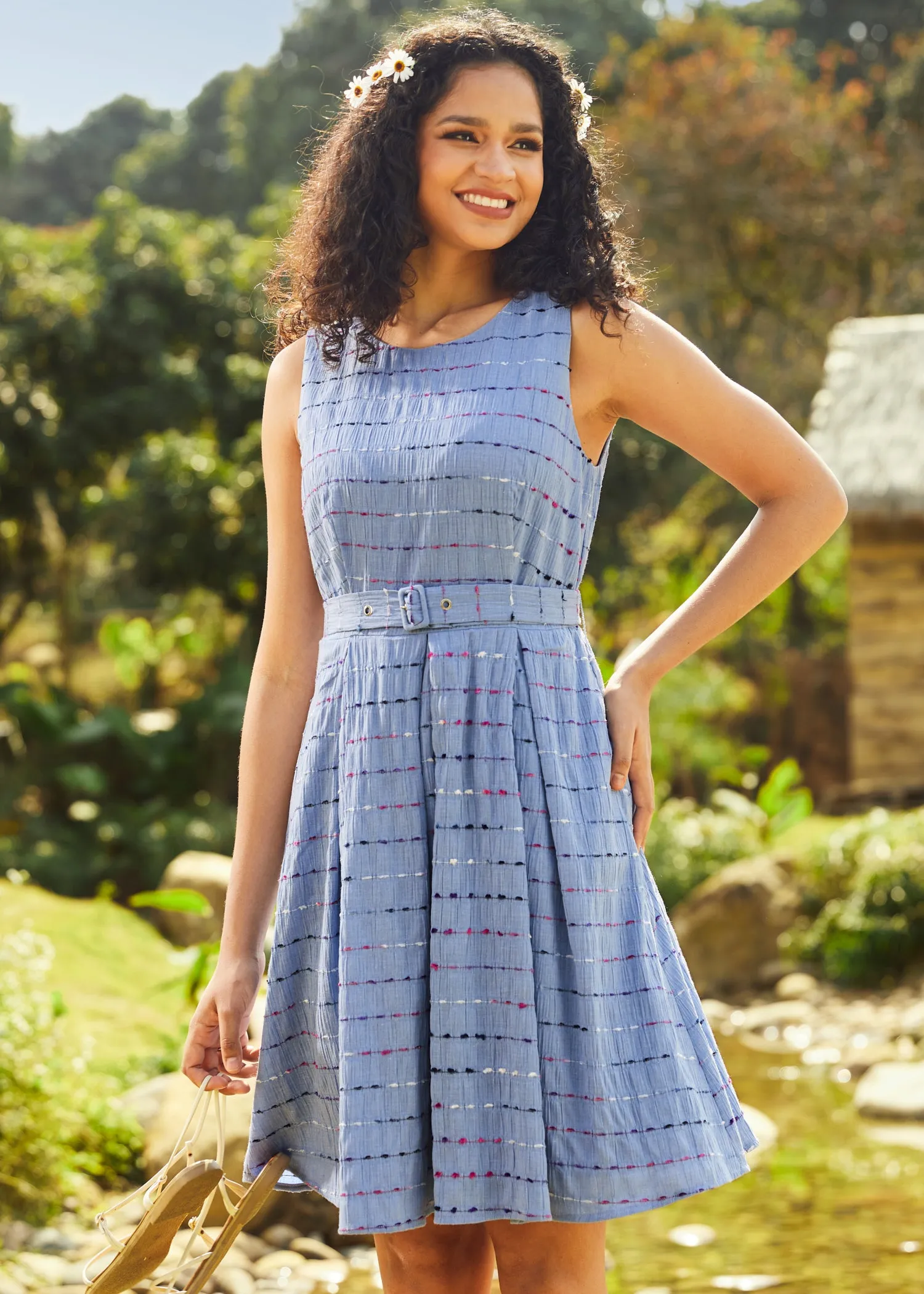 Sailor's Reverie Fit & Flare Dress (Final Sale) sold by Modcloth product image thumbnail 4