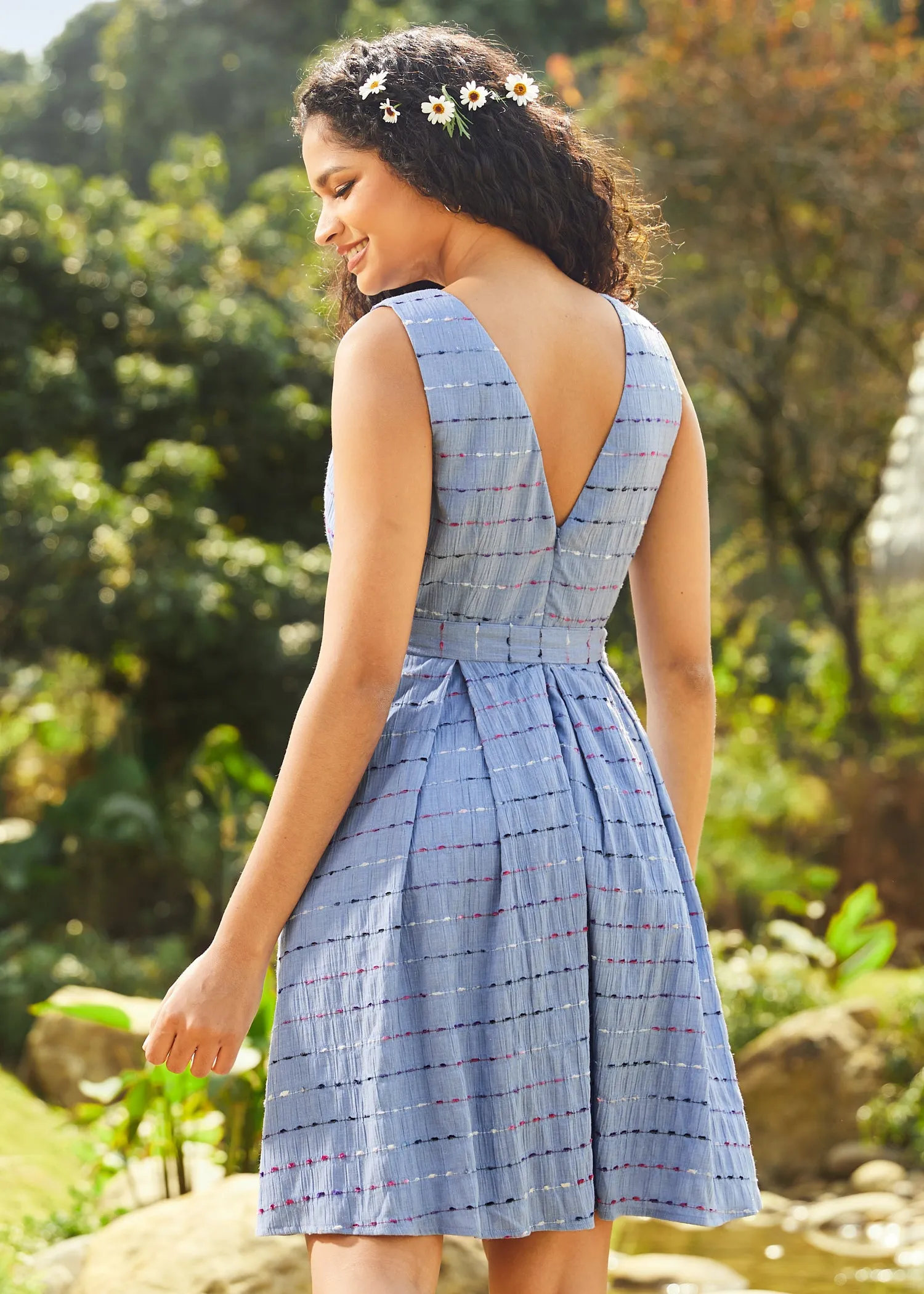 Sailor's Reverie Fit & Flare Dress (Final Sale) sold by Modcloth product image thumbnail 3