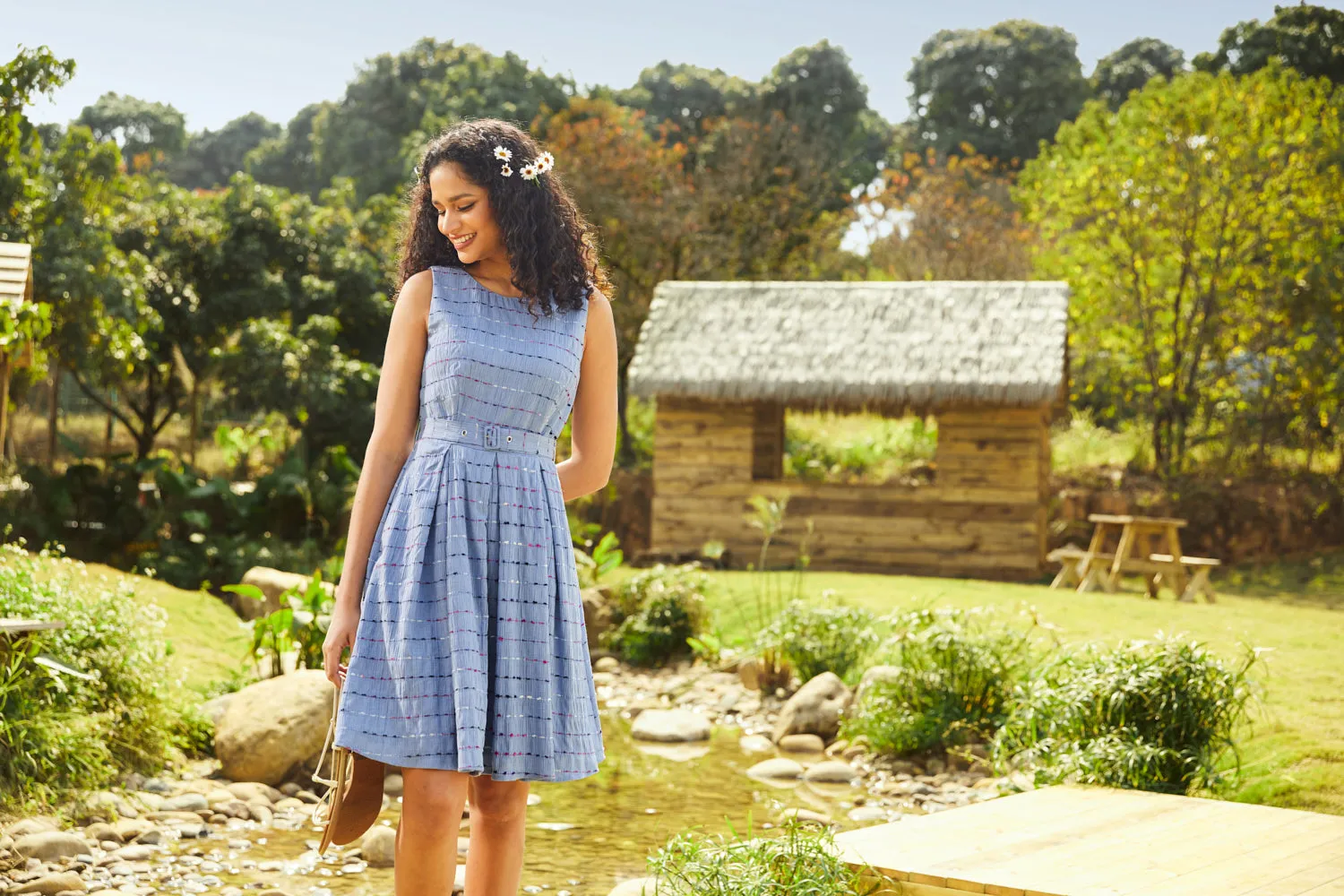Sailor's Reverie Fit & Flare Dress (Final Sale) sold by Modcloth product image thumbnail 5