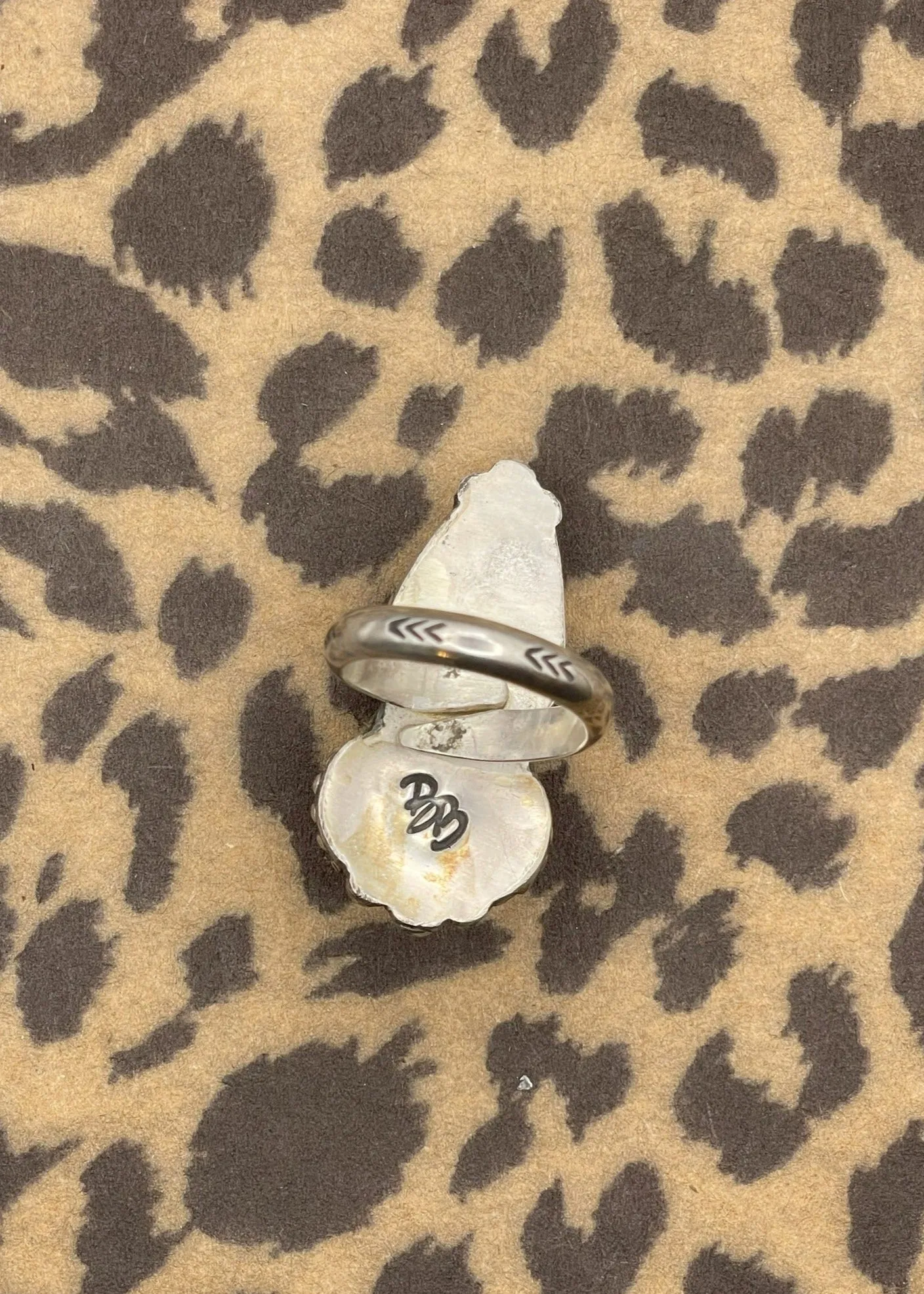 Sterling Silver Turquoise Ring sold by Modcloth product image thumbnail 4