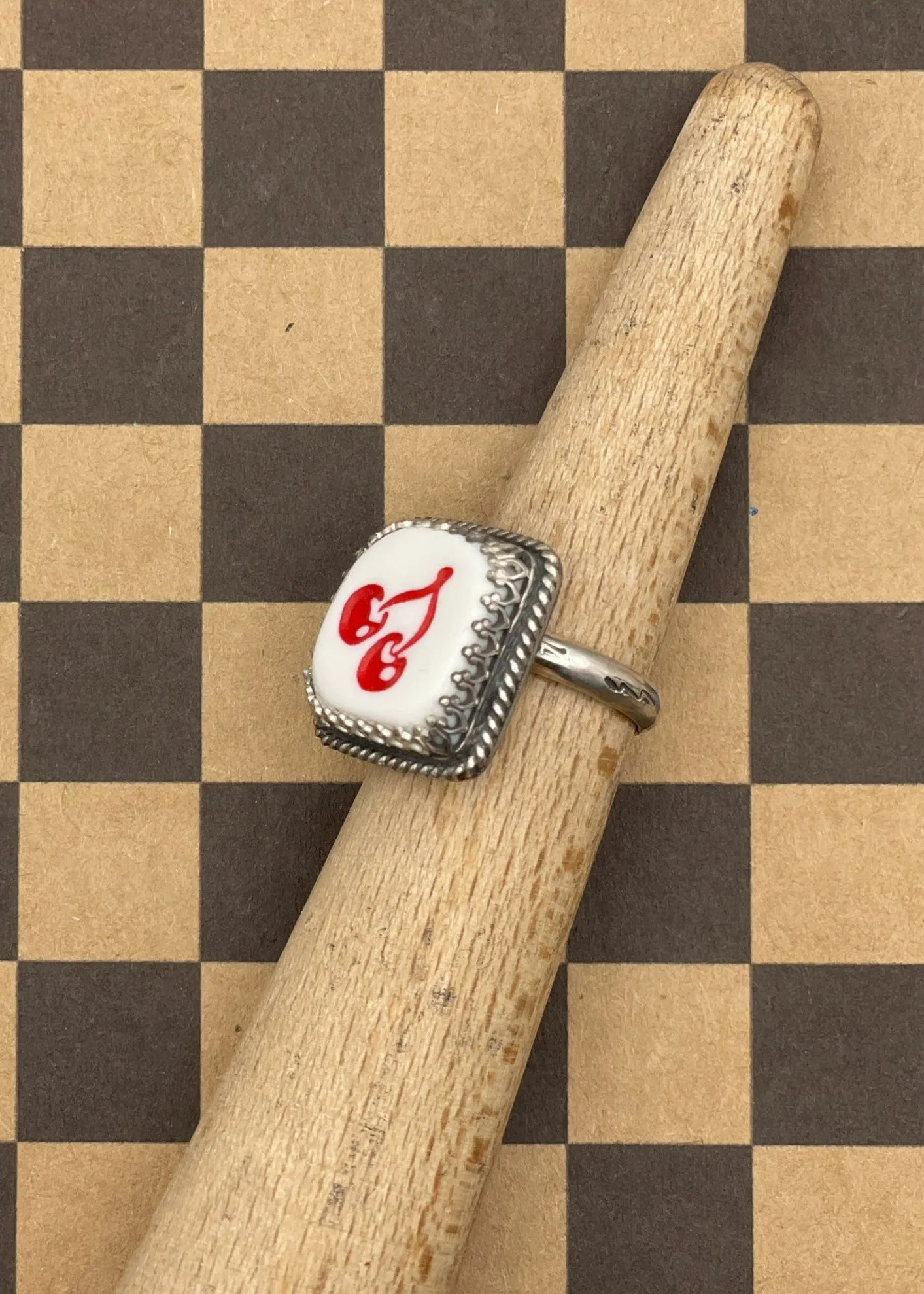 Cherry Slot Machine Dice Ring sold by Modcloth product image thumbnail 3