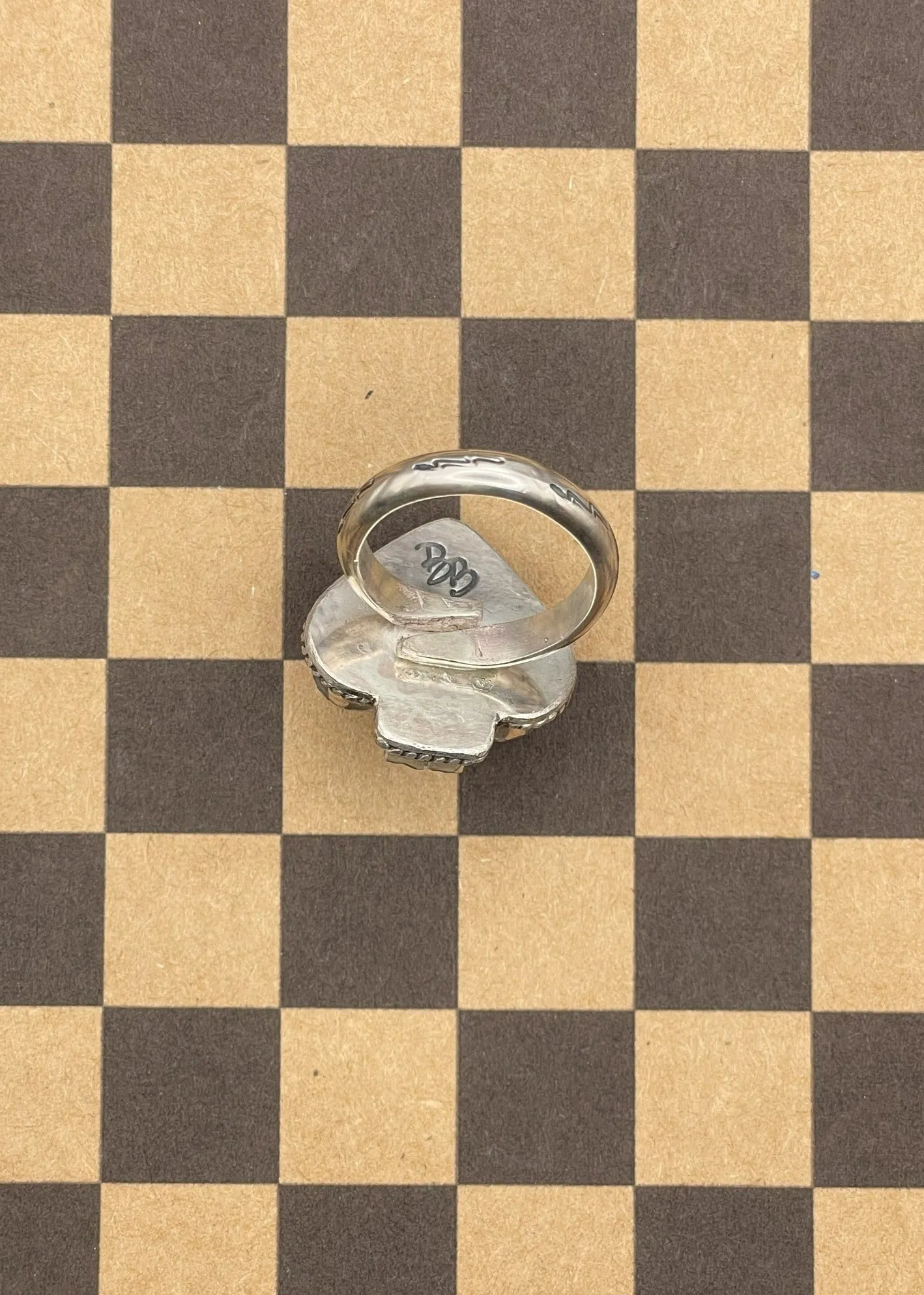 Ace of Spades White Quartz Ring sold by Modcloth product image thumbnail 4