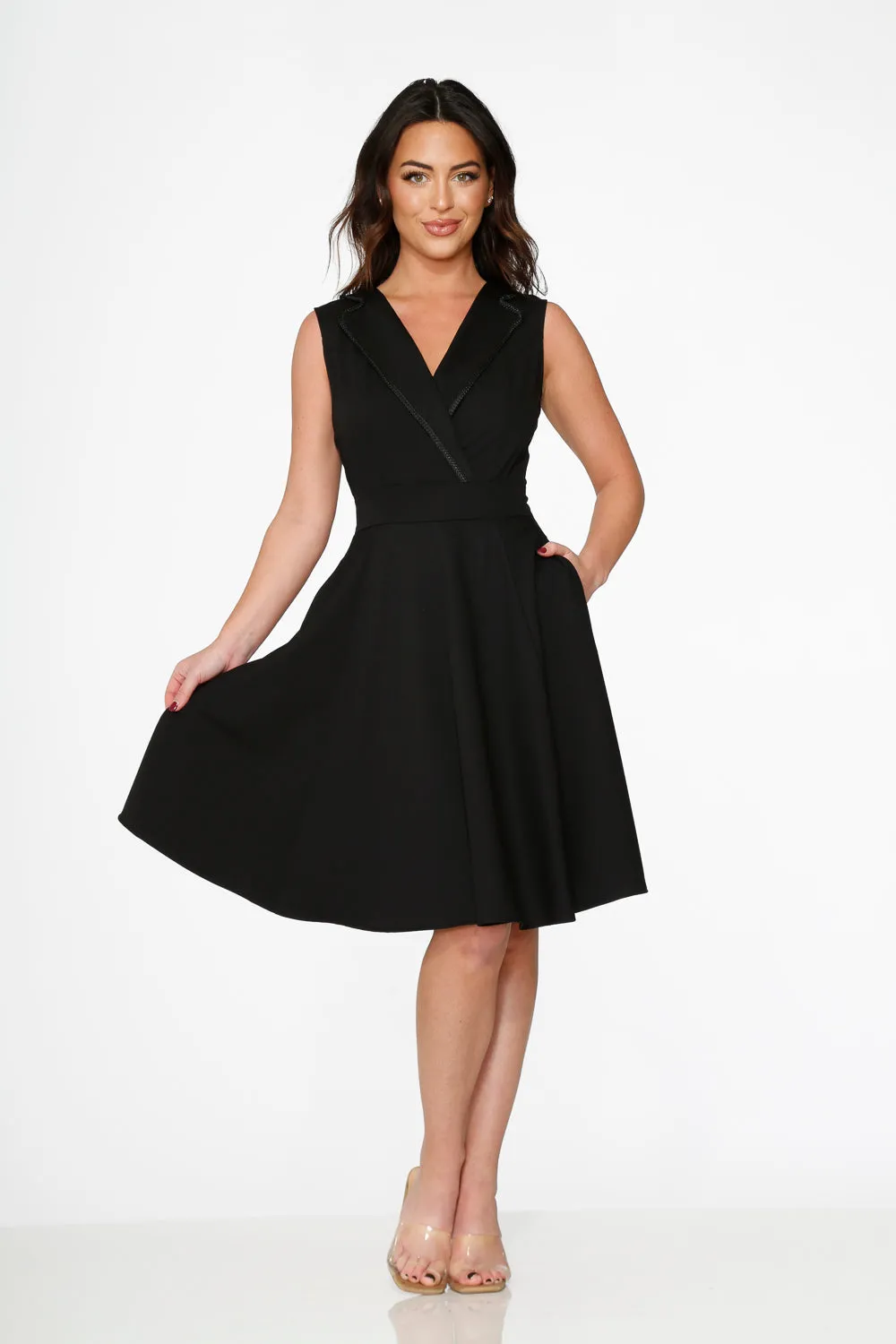 Black Swing Dress sold by Modcloth product image thumbnail 2
