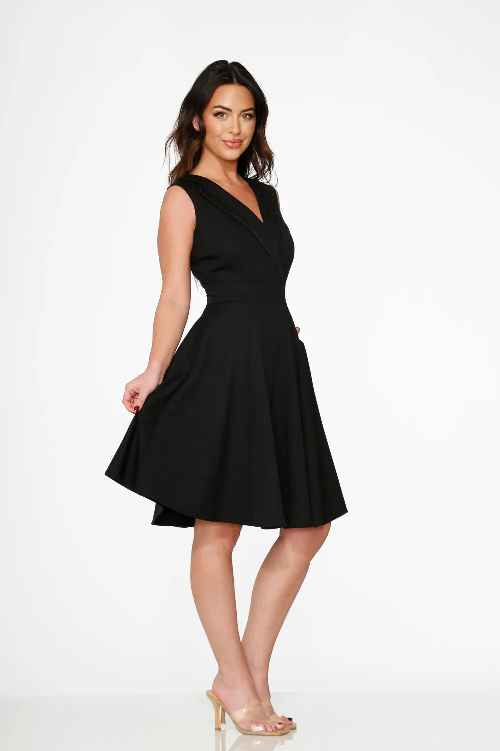 Black Swing Dress sold by Modcloth product image thumbnail 3