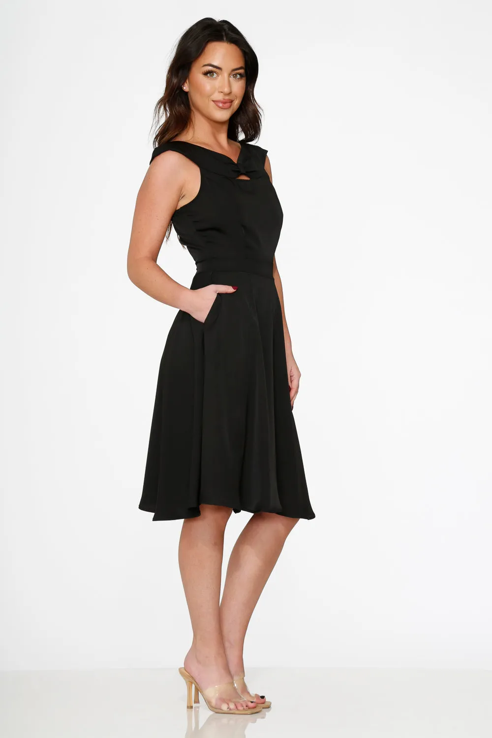 Black Occasional Swing Dress sold by Modcloth product image thumbnail 3