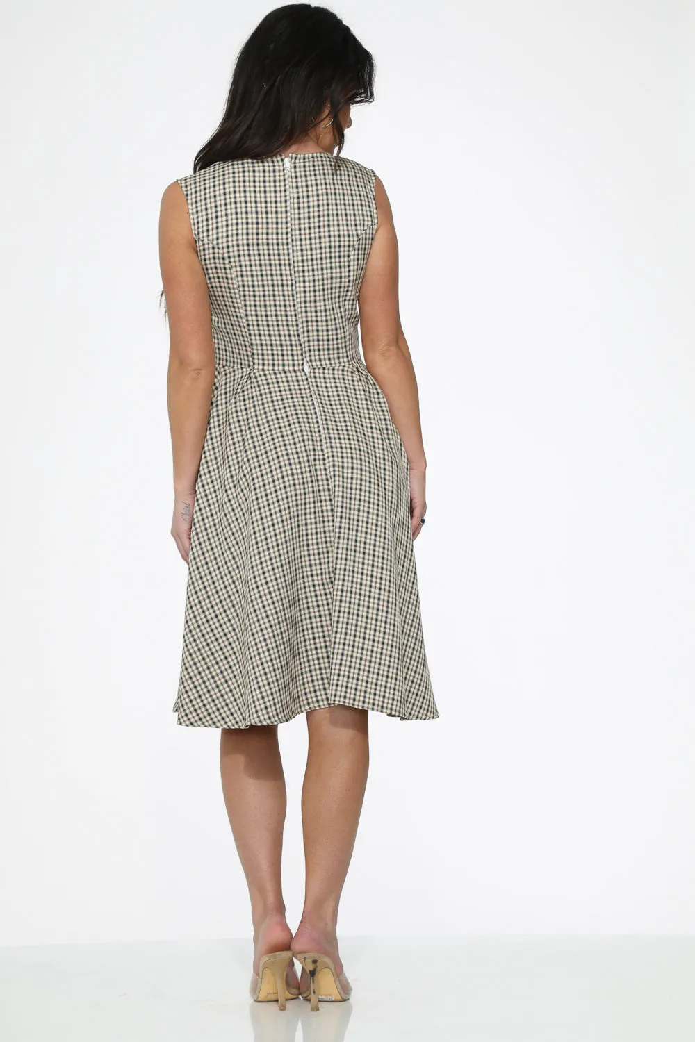 Gingham Swing Dress sold by Modcloth product image thumbnail 5