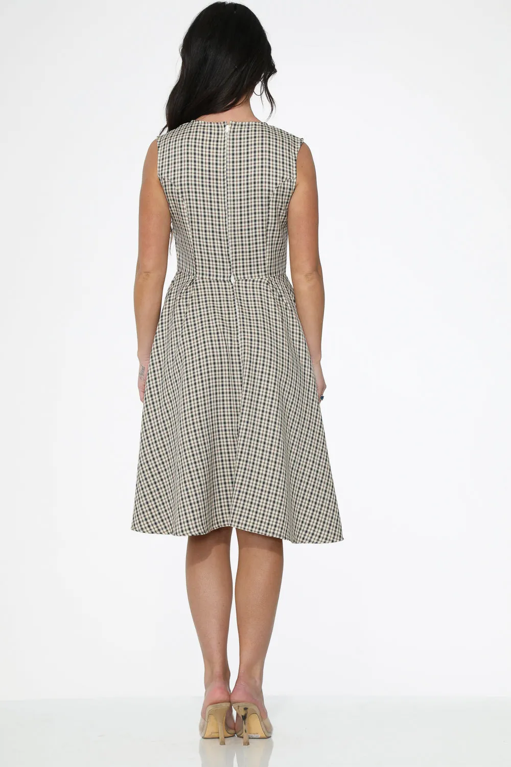 Gingham Swing Dress sold by Modcloth product image thumbnail 4