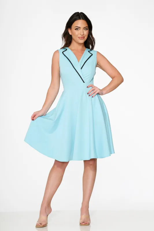 Blue Jenny Swing Dress sold by Modcloth