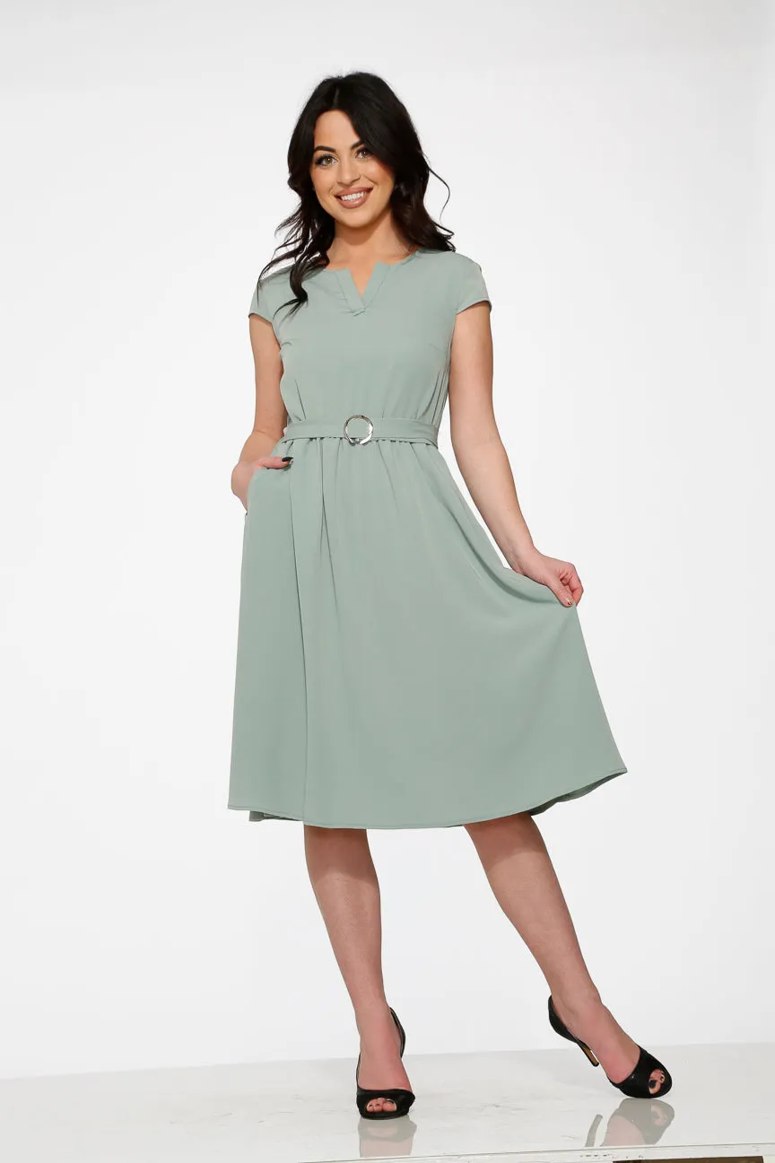 Aqua Swing Dress sold by Modcloth product image thumbnail 4