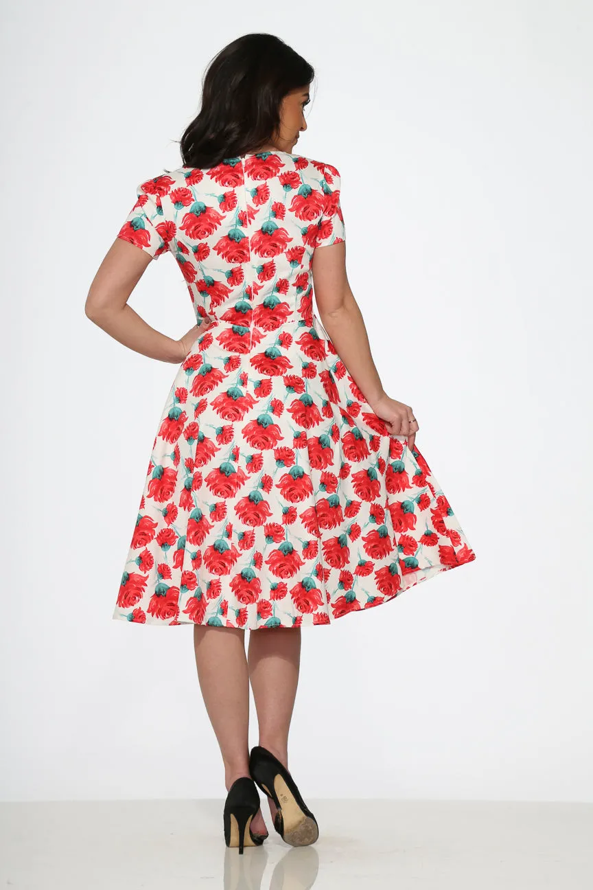 Bold Floral Swing Dress sold by Modcloth product image thumbnail 4