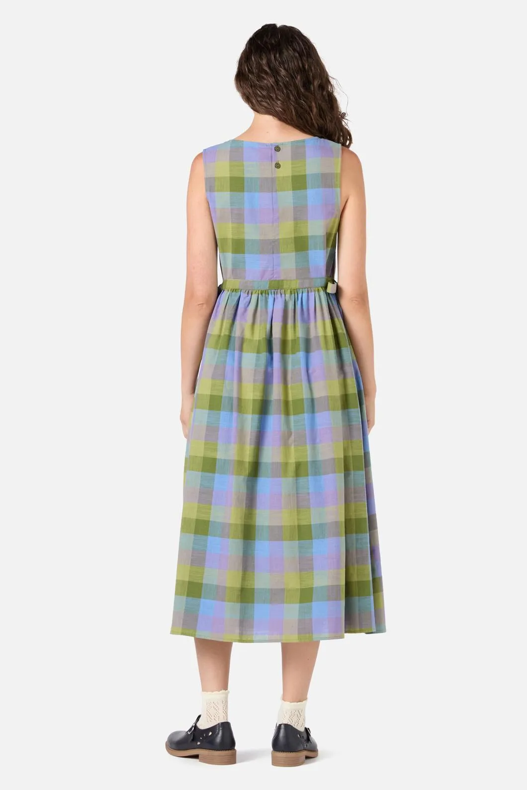 Maxine Check Midi Dress sold by Modcloth product image thumbnail 4