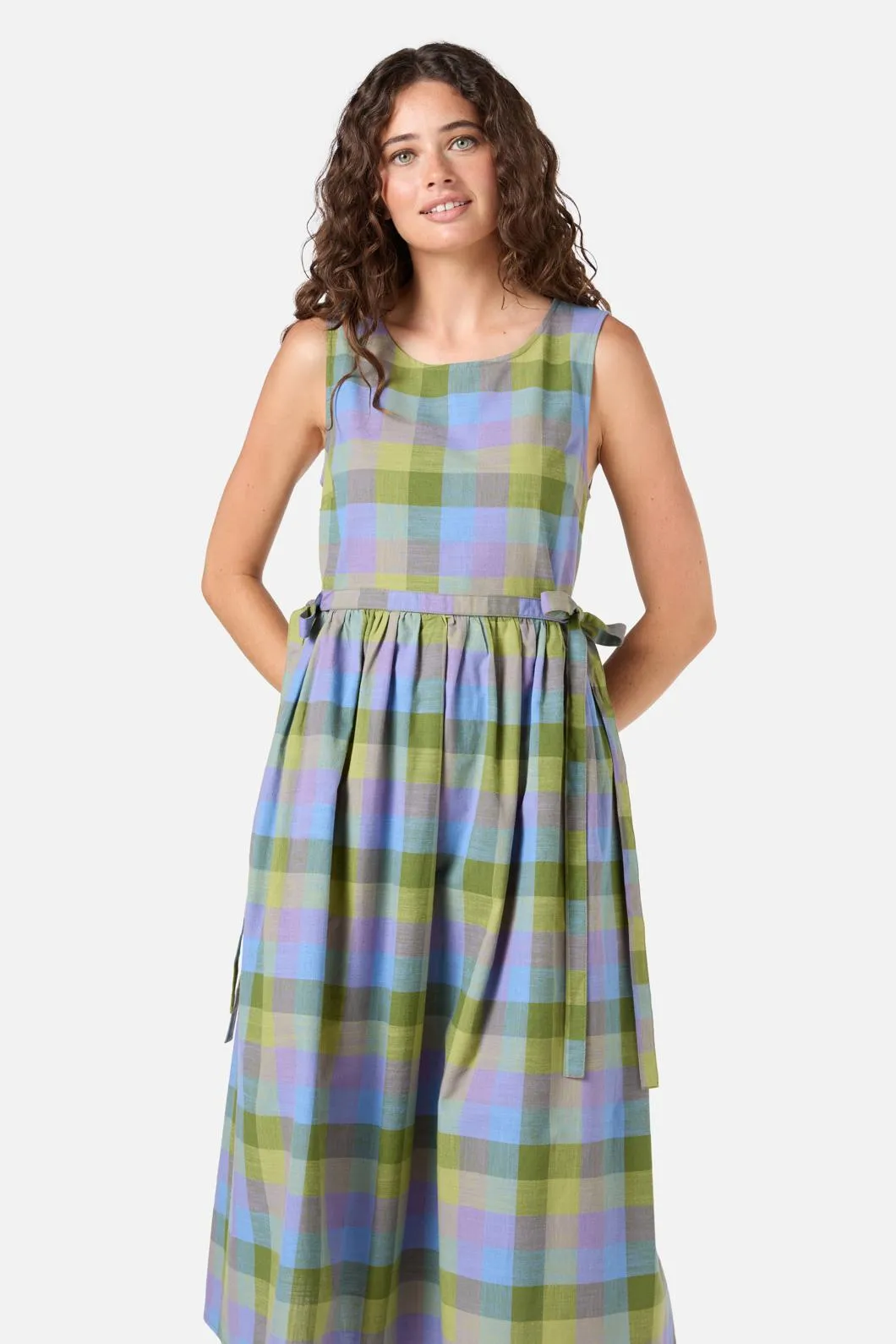 Maxine Check Midi Dress sold by Modcloth product image thumbnail 2